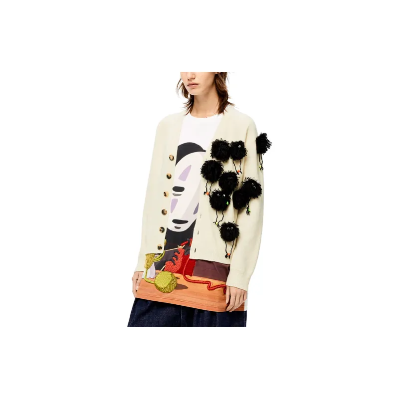 LOEWE Spirited Away Knitwear Women's Beige-2