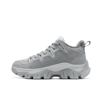 XTEP Kawayuki Lite Slip Resistant Water Resistant Warm Mid Top Casual Shoes Men's Gray