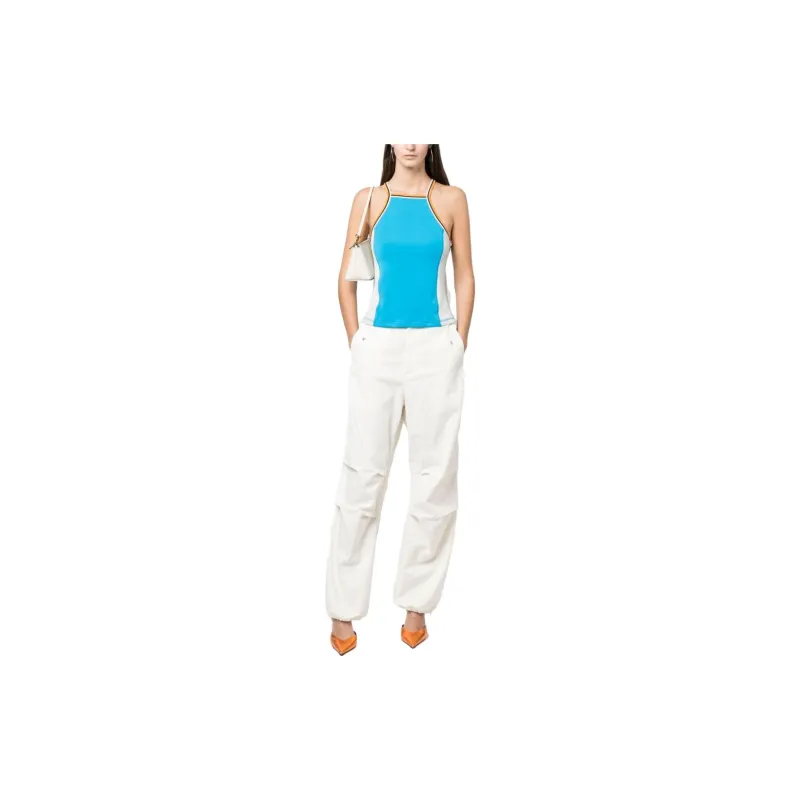 DIESEL Tank Tops Women's Blue-1