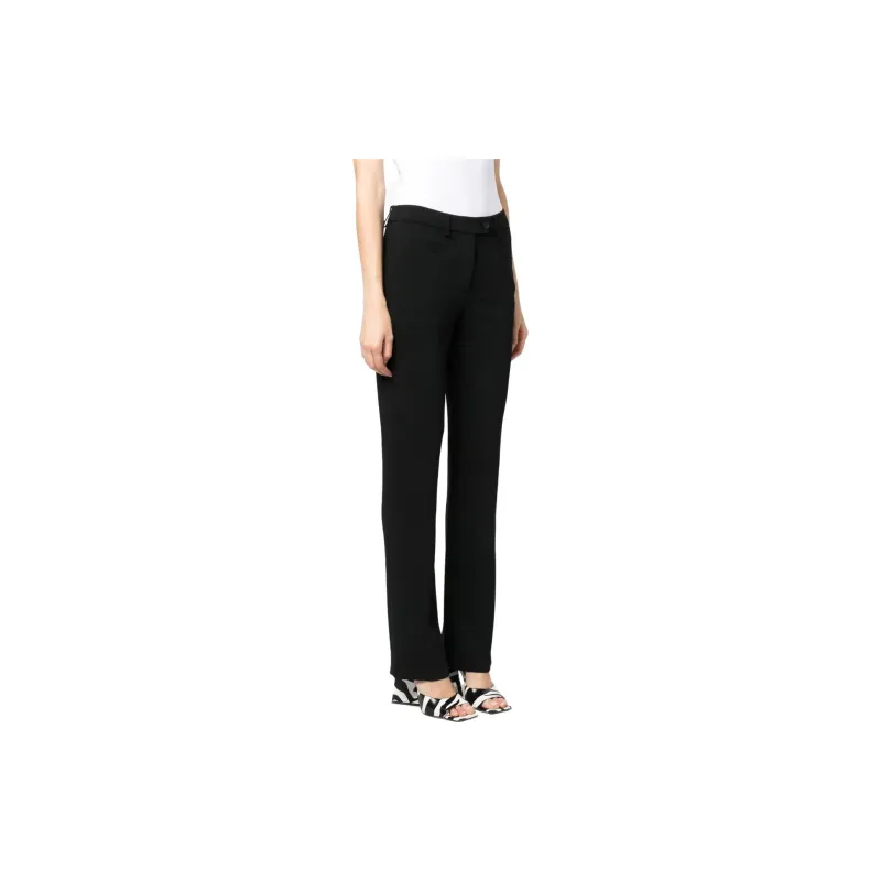 MOSCHINO Mid rise Straight leg Trousers-2