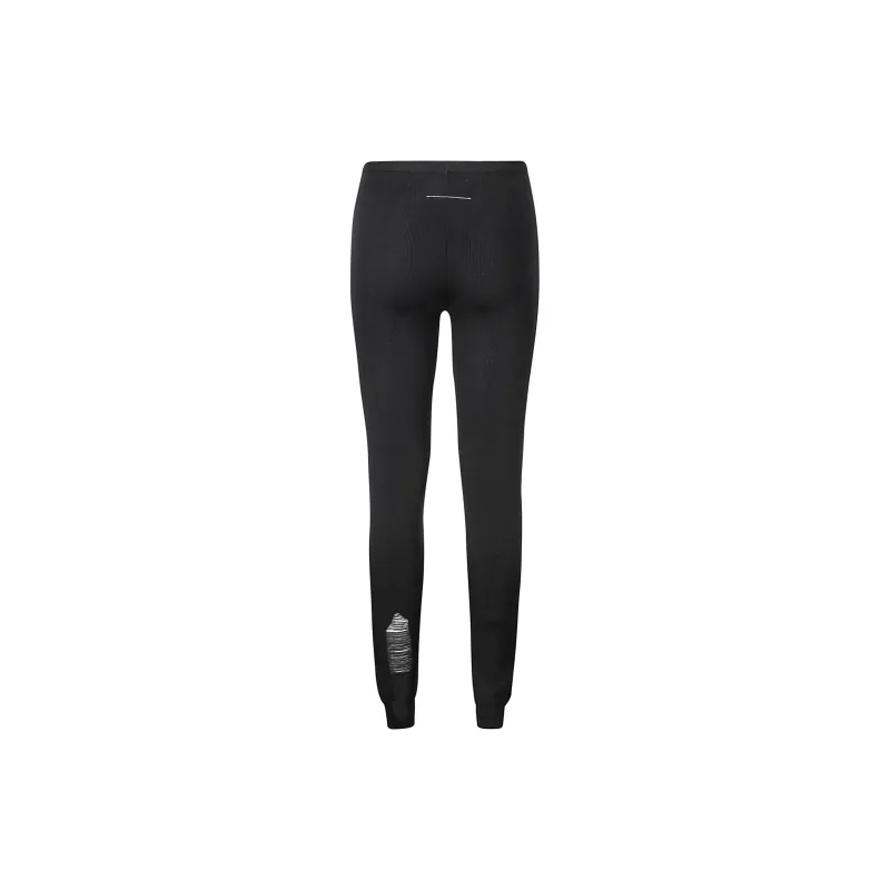 MM6 Maison Margiela Distressed Knitted Pants-1
