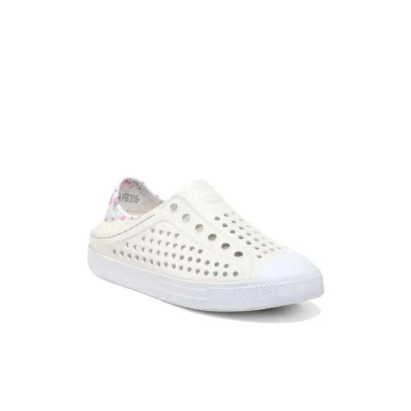Skechers Foamies Abrasion Resistant Breathable Children's Sandals White Kids'-5