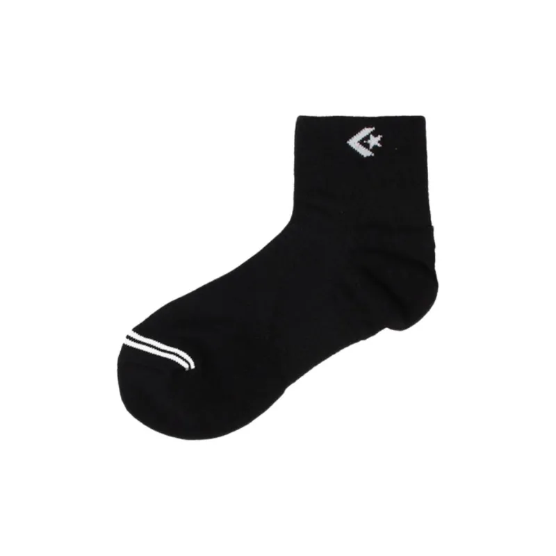 Converse Basketball Socks Unisex 1 Pack Black/White-0