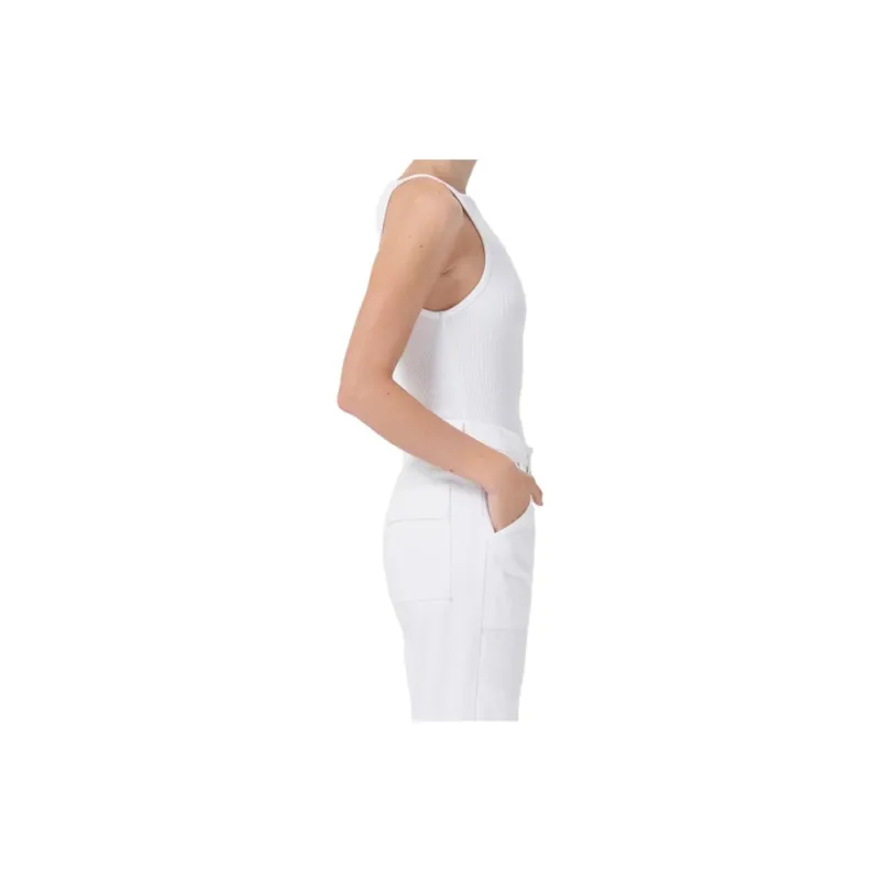 AGOLDE Tank Tops Women's White-3