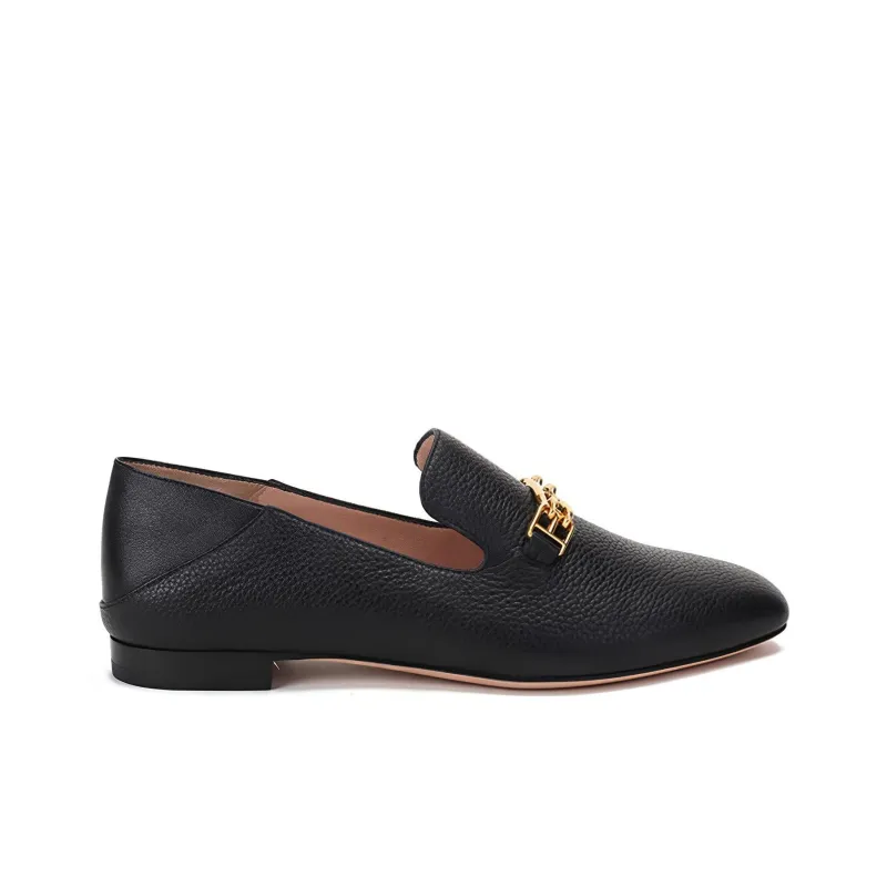 BALLY Casual Single Shoes Women's Black-1