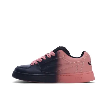 GLO BULL Skateboard Shoes Unisex Low Top Distressed Black Pink
