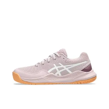 Asics Gel Resolution 9 Anti Slip Wear Resistant Low Top Kids' Training Shoes Light Pink Teenagers