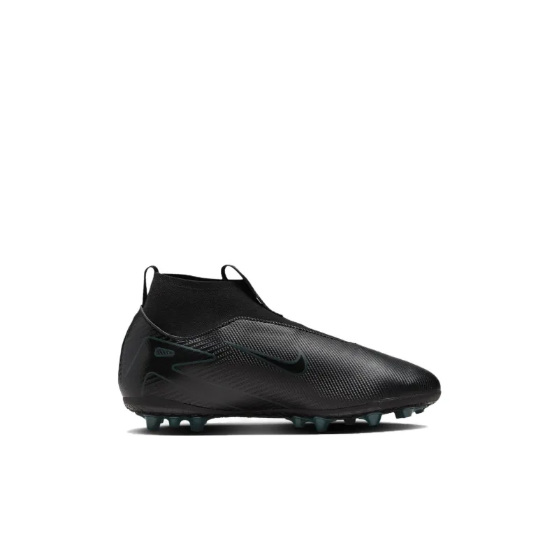 Nike Mercurial Superfly 10 Abrasion Resistant High Top Kids' Soccer Shoes Black Kids'-1