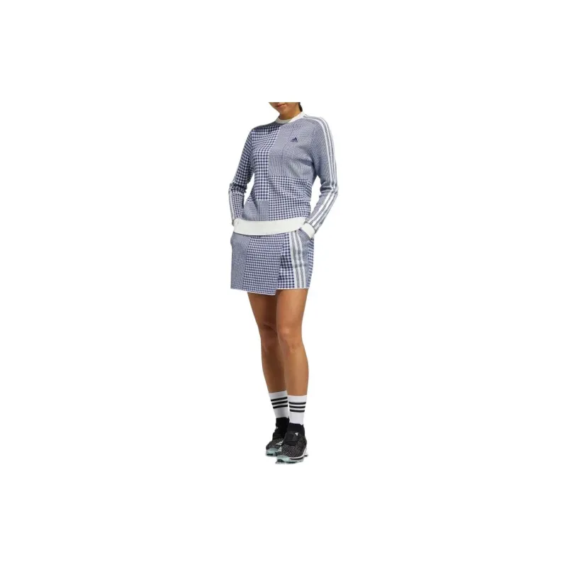 Adidas Casual Short Skirts Women's Marine Blue-1