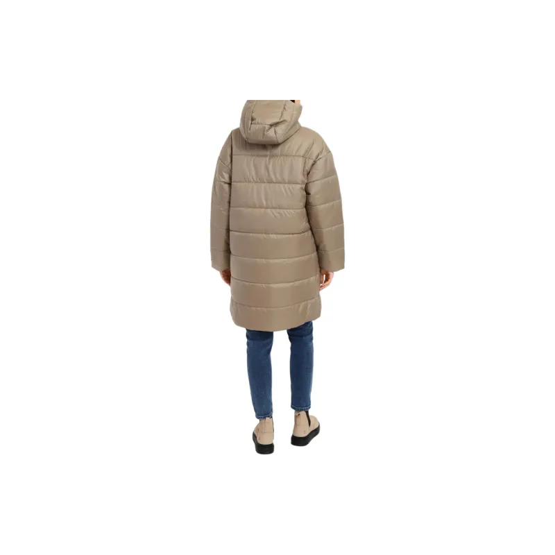 Nike Puffer Jackets Women's Khaki-4
