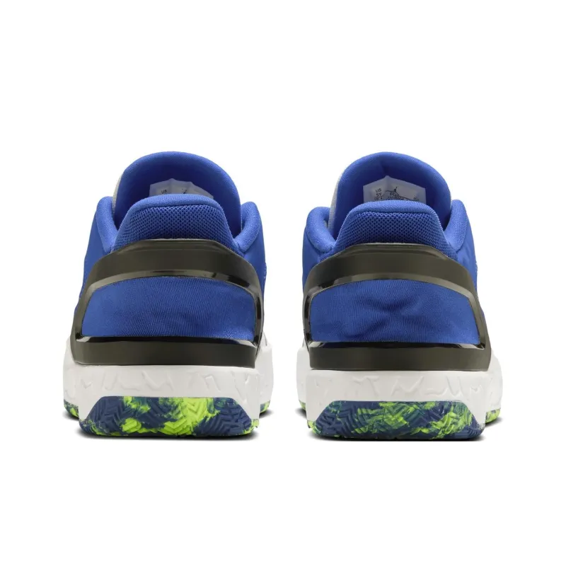 Jordan DAY1 Comfortable And Versatile Anti Slip Wear Resistant Low Top Kids' Running Shoes Blue White Unisex-3