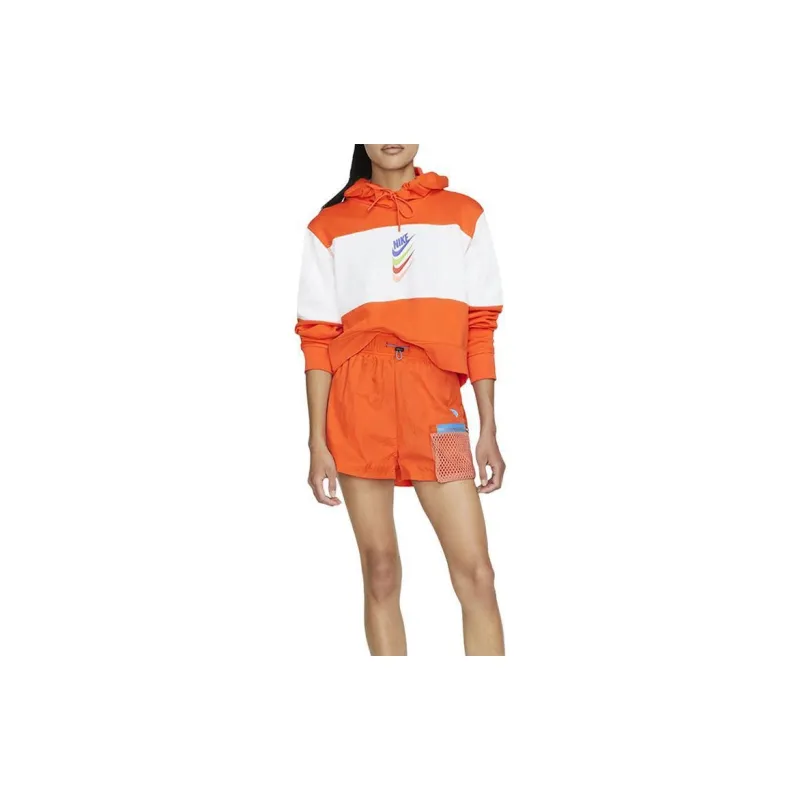 Nike Casual Shorts Women's Orange-1