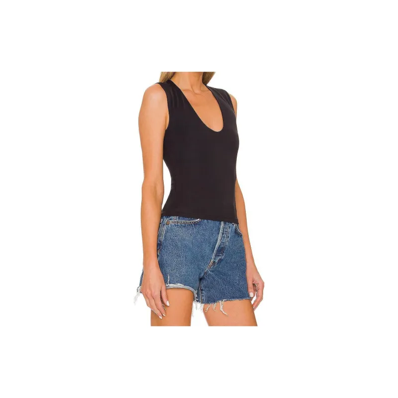 FREE PEOPLE Tank Tops Women's Black-4
