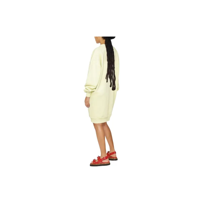 DIESEL Long-Sleeved Dresses Women's Yellow-3