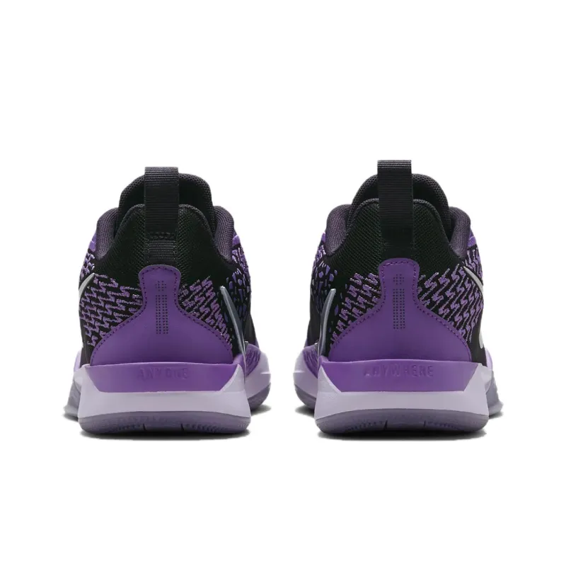 Nike Sabrina 2 Anti Slip Wear Resistant Low Top Children's Basketball Shoes Purple Unisex-4