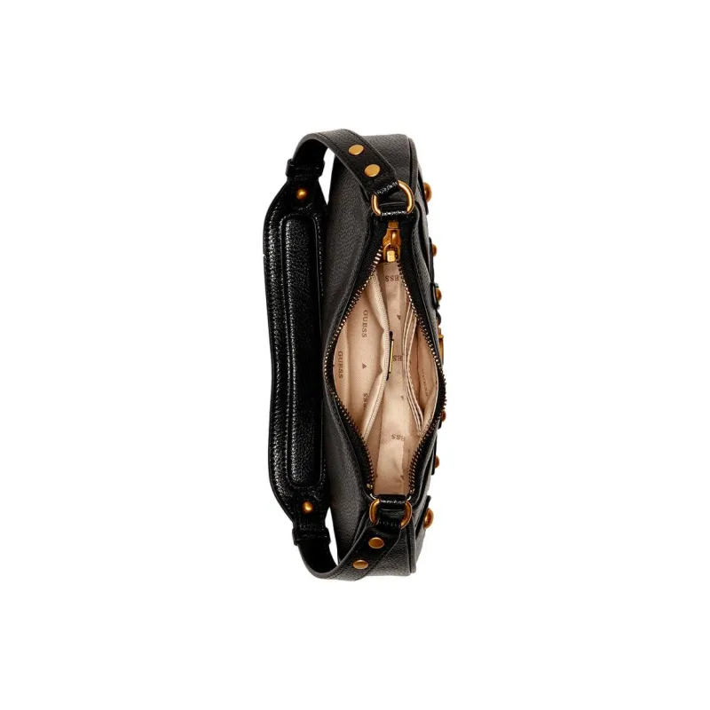 GUESS Polyurethane Handbag Shoulder Bag Mini Women's Black-3