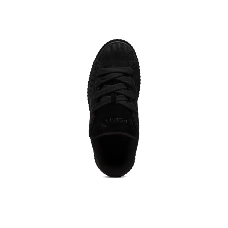 FENTY BEAUTY x PUMA Creeper Phatty Anti Slip Wear Resistant Low Top Kids' Skateboarding Shoes Black Kids'-3