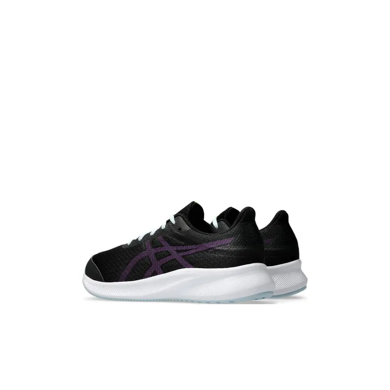 Asics Patriot 13 Anti Slip Wear Resistant Low Top Kids' Running Shoes Black Kids'-3