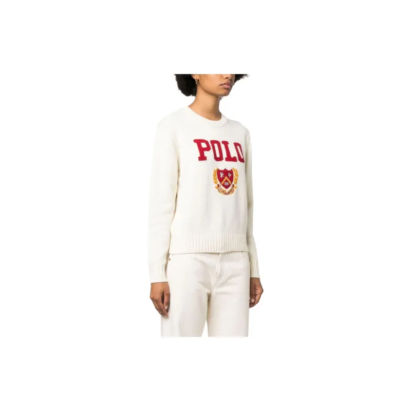 Polo Ralph Lauren Logo-intarsia Crew-neck Jumper-3