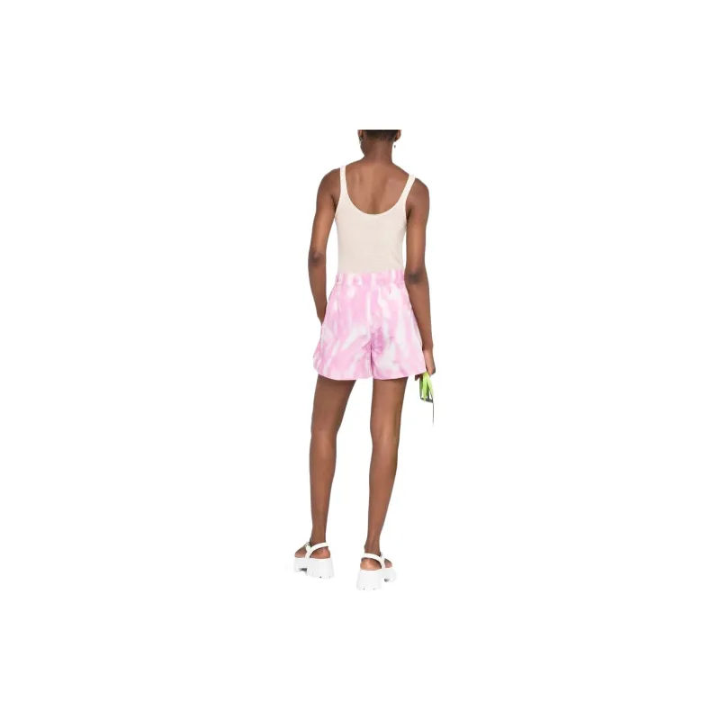 GANNI Drawstring Tech Shorts-2