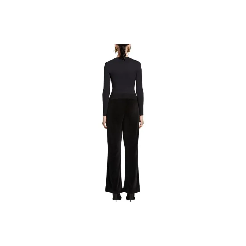 Balenciaga Low Waist Joggers In Black Black-2