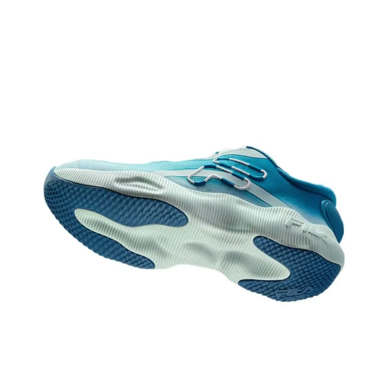 FILA KIDS BOA Rebound Breathable Support Slip Resistant Abrasion Resistant Low Top Kids' Training Shoes Blue Teenagers-6