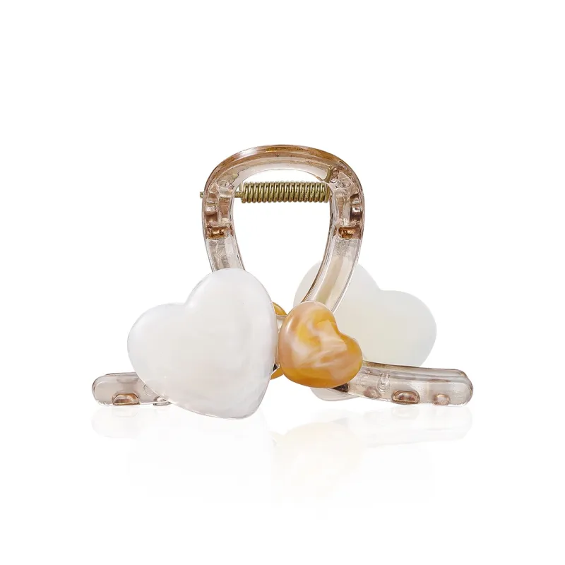 Specialoutlook Acrylic Hair Clips Women's-2