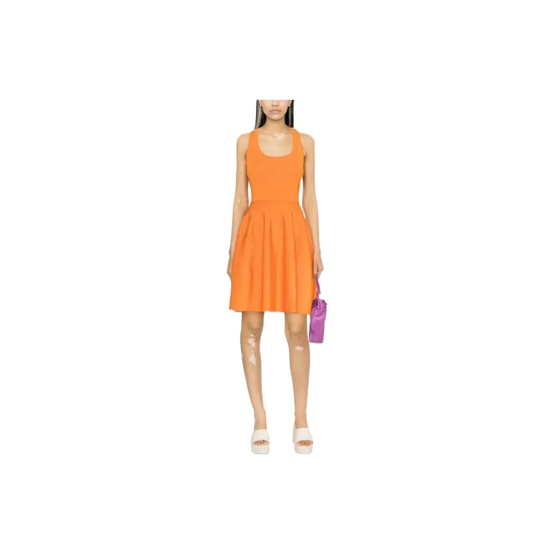 PINKO Sleeveless Dresses Women's Orange-1