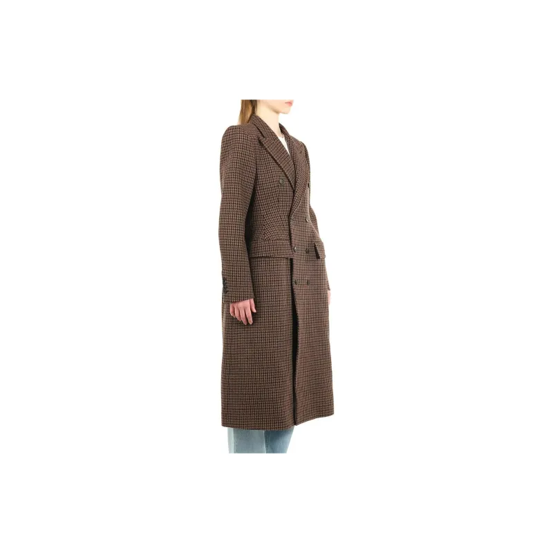 Balenciaga Coat 'Brown/Beige'-3