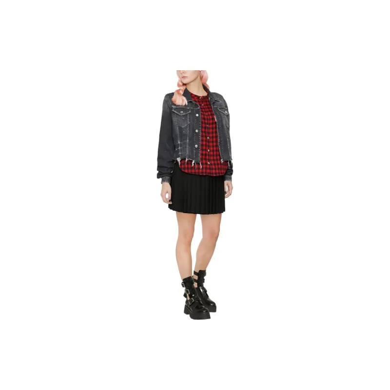 DSQUARED 2 Panelled Button Up Jacket-1