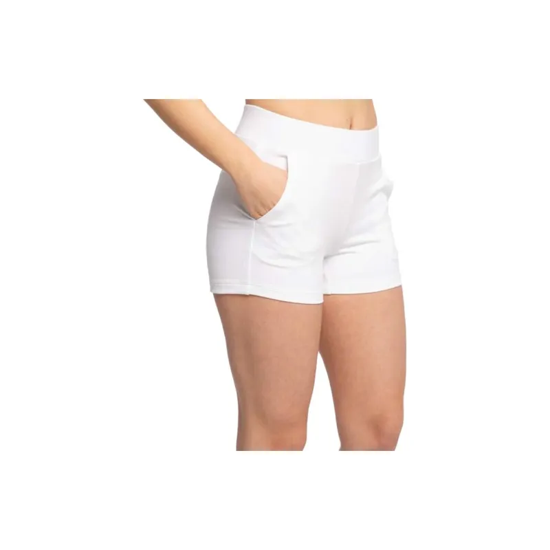 EMPORIO ARMANI EA7 Shorts Women's White-2