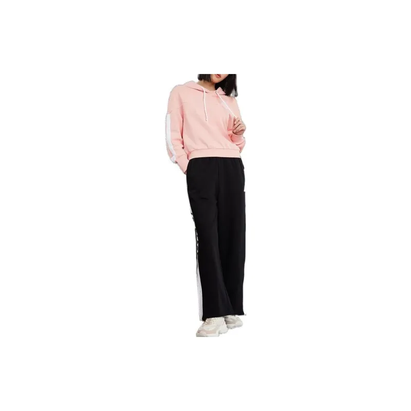 PEAK Straight Moderate Sports Pants Spring And Summer Women's Black-2