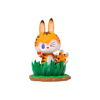 POP MART LABUBU Tiger Hang Tag Box 100% 7cm