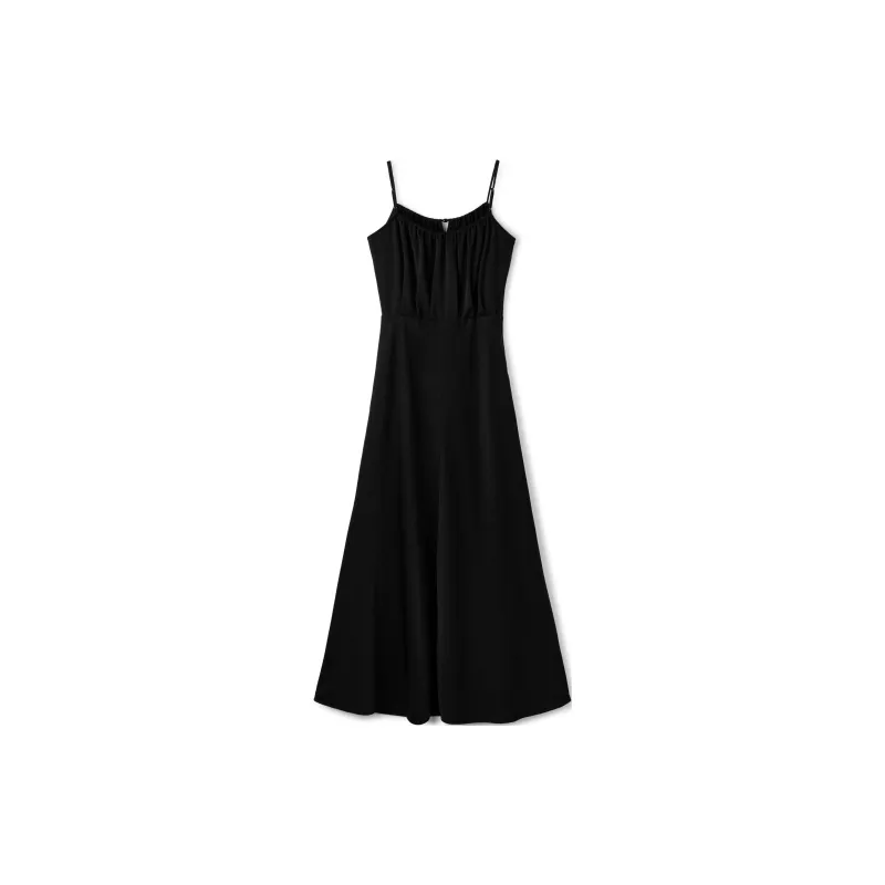 TKY SHOP Slip Dress Women's Intellectual Black-1