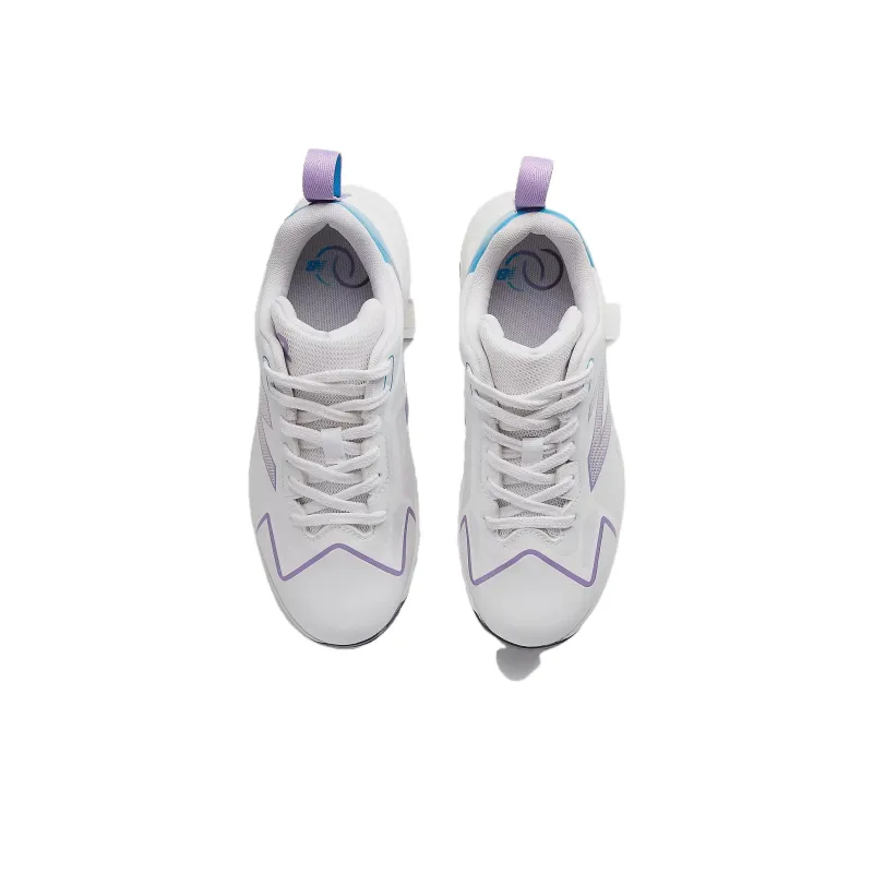 New Balance NB FuelCell Series Romero Duo Slip Resistant Cushioning Kids' Training Shoes White Purple Blue Teenagers-3