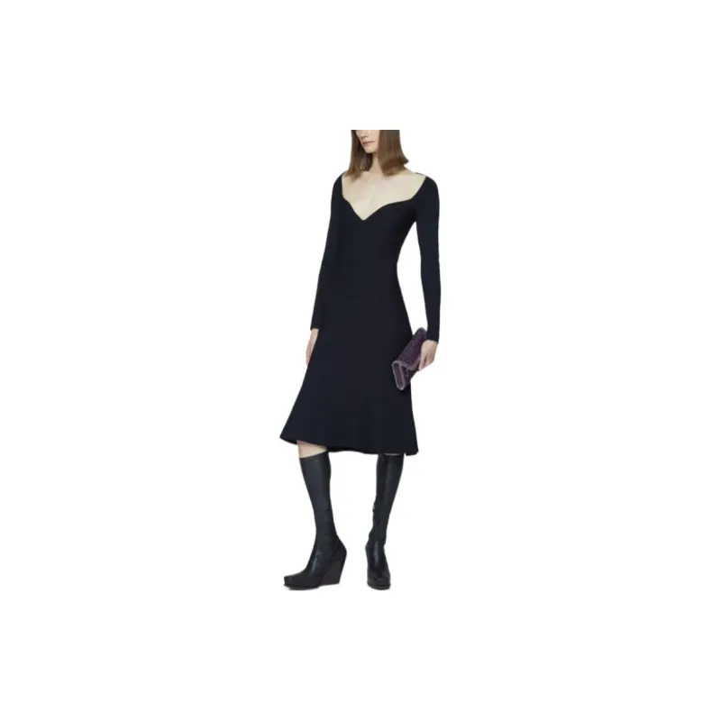 Stella McCartney V Neck Flared Dress-1