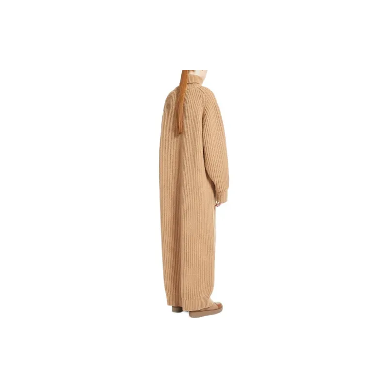 MaxMara Long Sleeved Dresses Women's Yellow-2