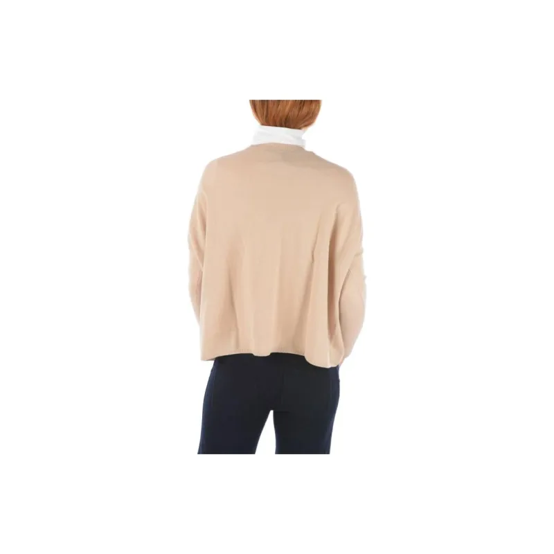 WOOLRICH Cashmere Sweater Women's Beige Yellow-2