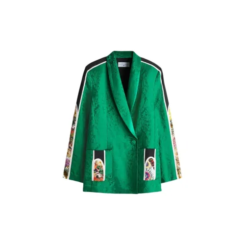 H&M ANAMIKA KHANNA Collaboration Business Suits Women's Green