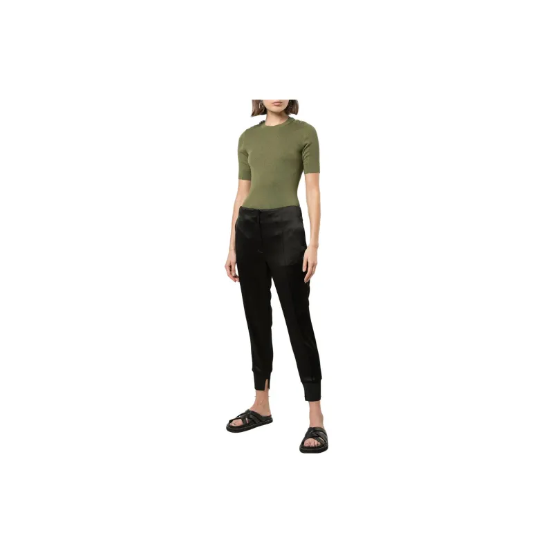 3.1 Phillip Lim Knitted Sweatpants Women's Black-1