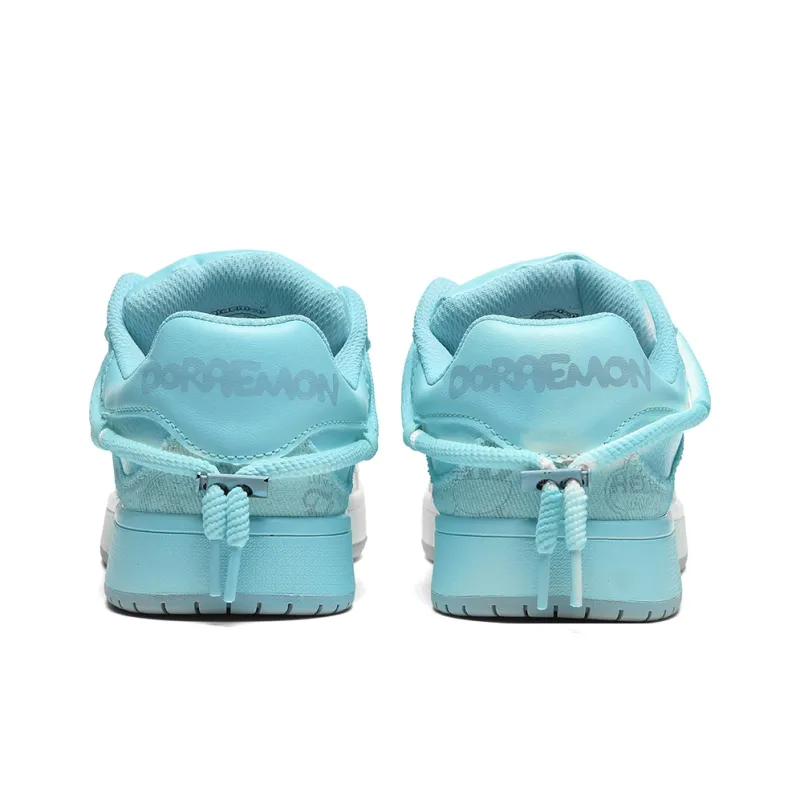 DoraemonA Box Limited Edition Puffy Shoes Low-Top Skateboard Shoes Unisex-317