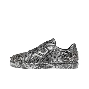 CL LUBOTING Seavaste 2 Low Top Skateboard Shoes Men's Silver
