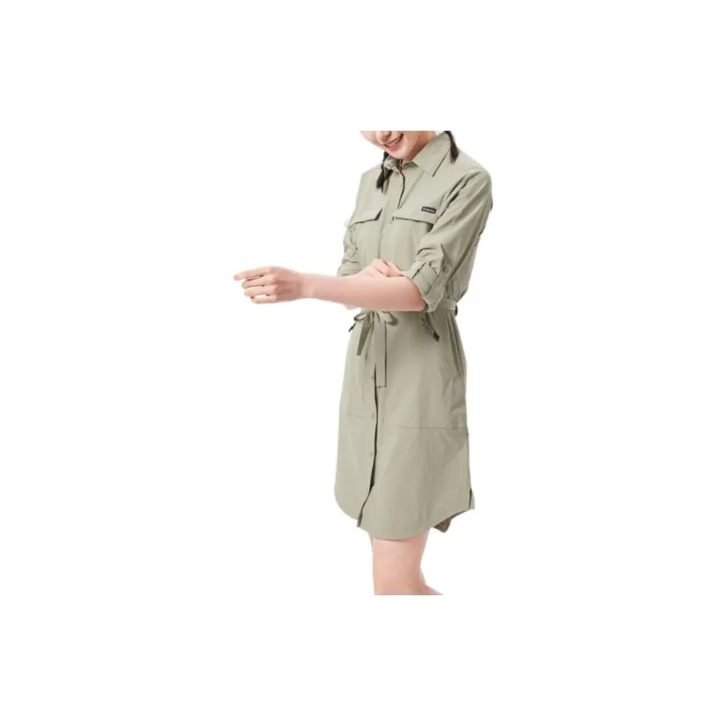 Columbia Long Sleeved Dresses Women's Green-3
