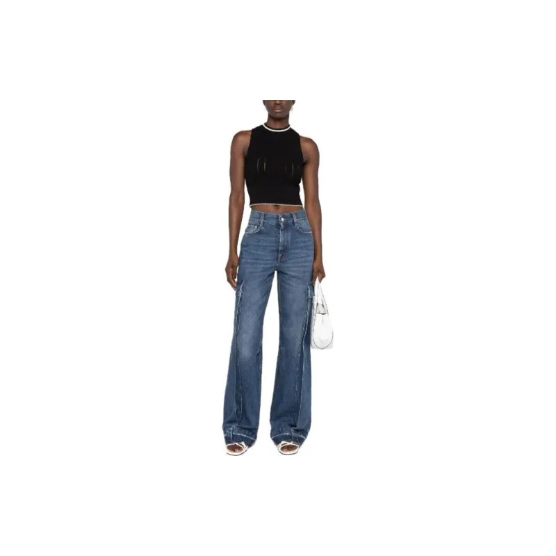 Stella McCartney Vintage Wash Cargo Jeans-3