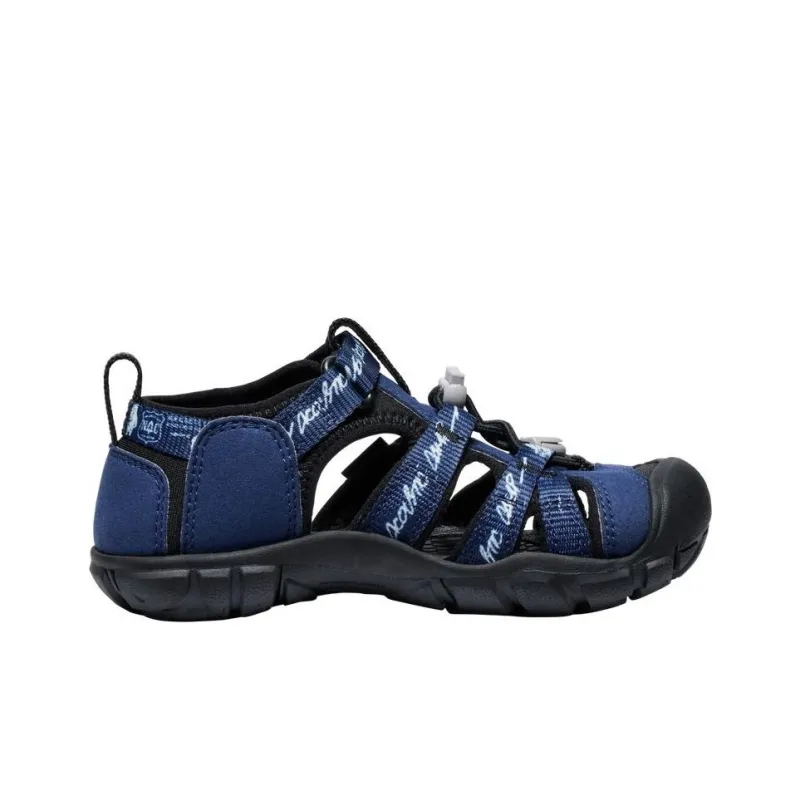 NEW ACOUSTIC CAMP x KEEN Seacamp 2 CNX Collaboration Low Top Kids' Outdoor Shoes Blue Teenagers-1