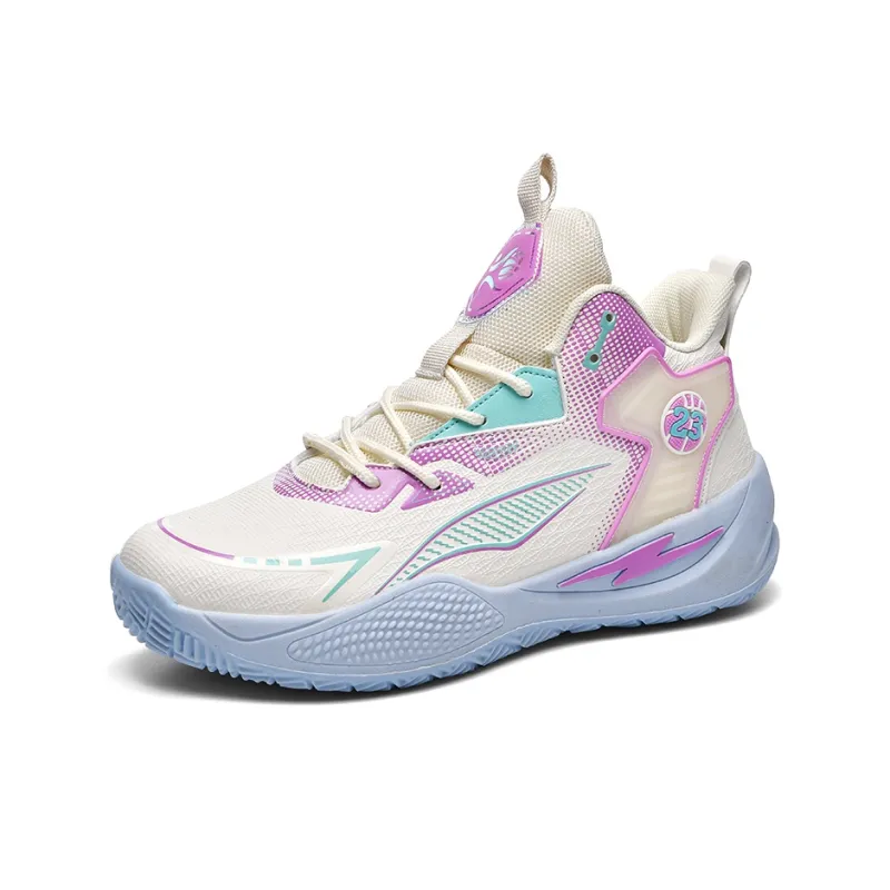 Black-tailed Deer Cushioning Anti-Slip And Wear-Resistant High-Top Basketball Shoes Unisex Mismatched-17
