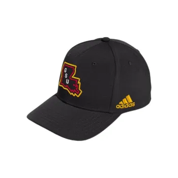 Adidas Free Shipping With AdiClub Grambling State Flat-Brim Snapback Hat