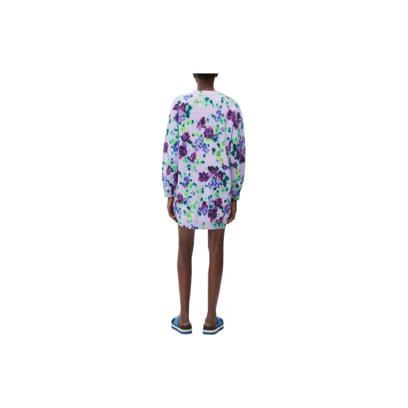 KENZO Long-Sleeved Dresses Women's Purple-2