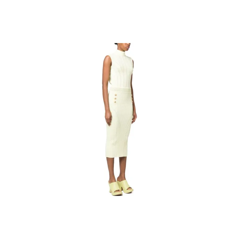 BALMAIN Knitted Midi Dress-3