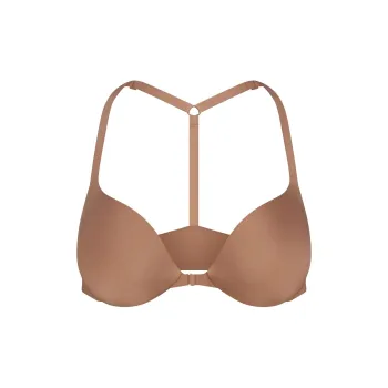 SKIMS FW24 ULTIMATE BRA FRONT CLOSE PUSH-UP BRA Bra Women's 1 Pack SIENNE/Ochre